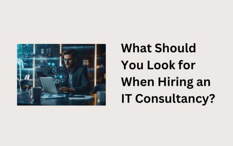 What Should You Look for When Hiring an IT Consultancy?