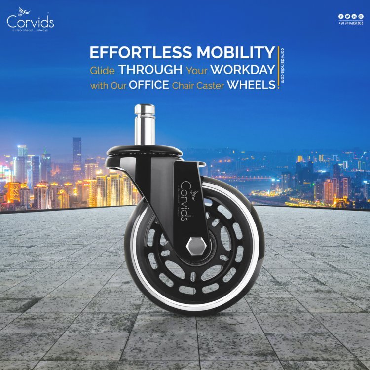 Caster Wheels for Easy Mobility – Premium Quality from Corvids India