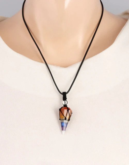 Discover the Power of 7 Chakra Pendulum Pendant