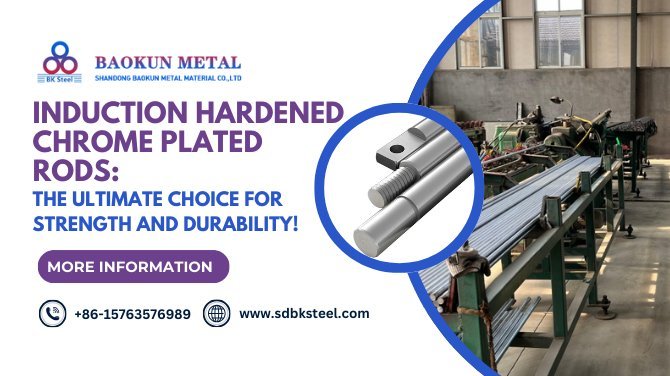 Induction Hardened Chrome Plated Rods: The Ultimate Choice for Strength and Durability!