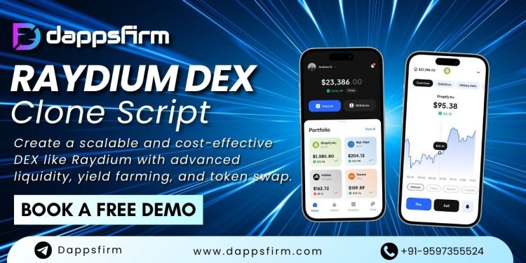 Build a High-Performance DEX with Raydium Exchange Clone – Start Earning Fast