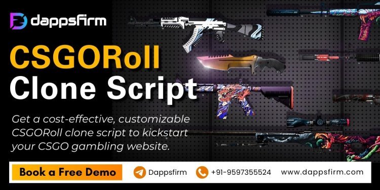 Start your CSGO skin gambling venture with a CSGORoll clone app that meets your business needs